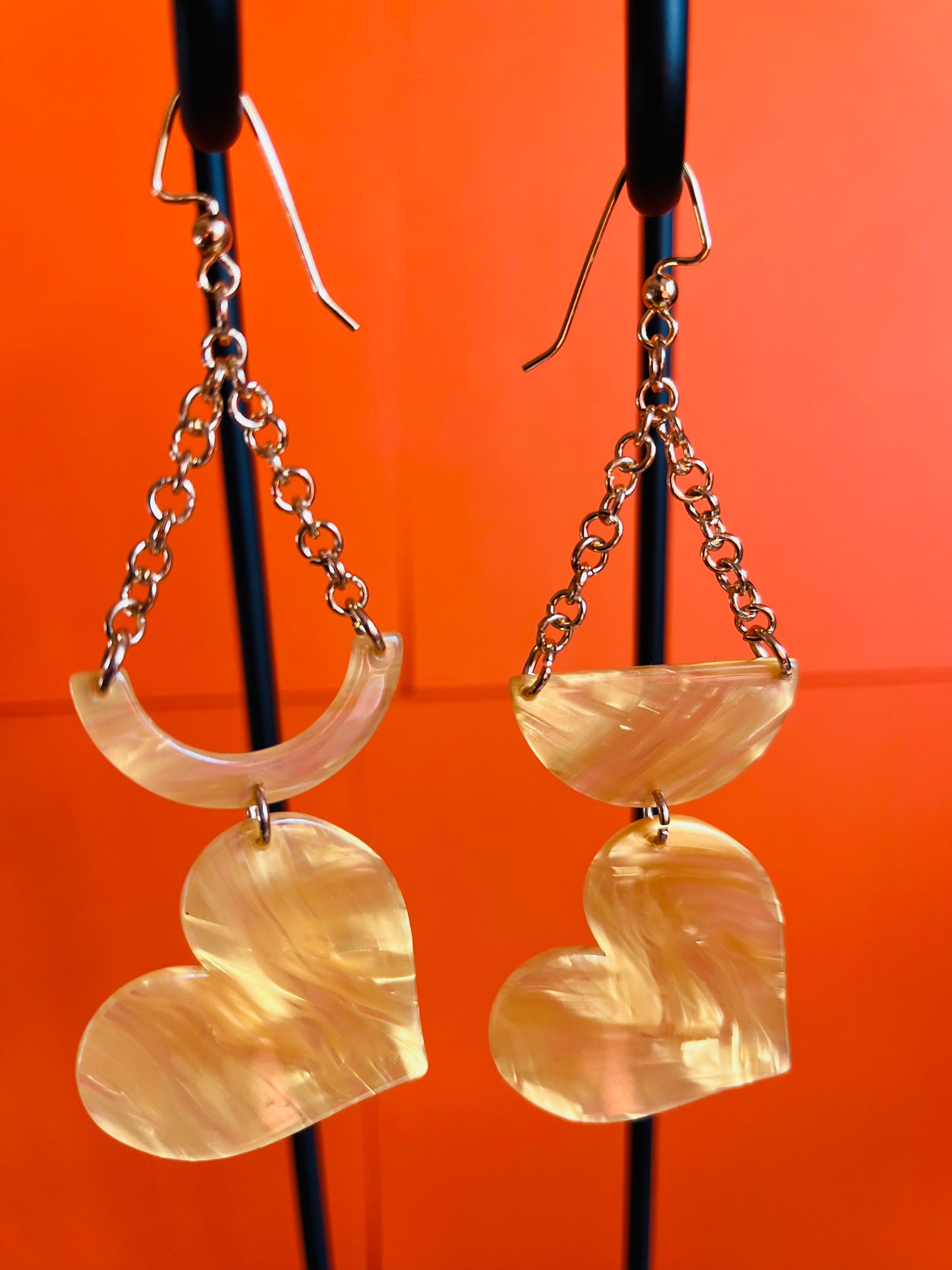 Honeycomb Cousins with Hearts